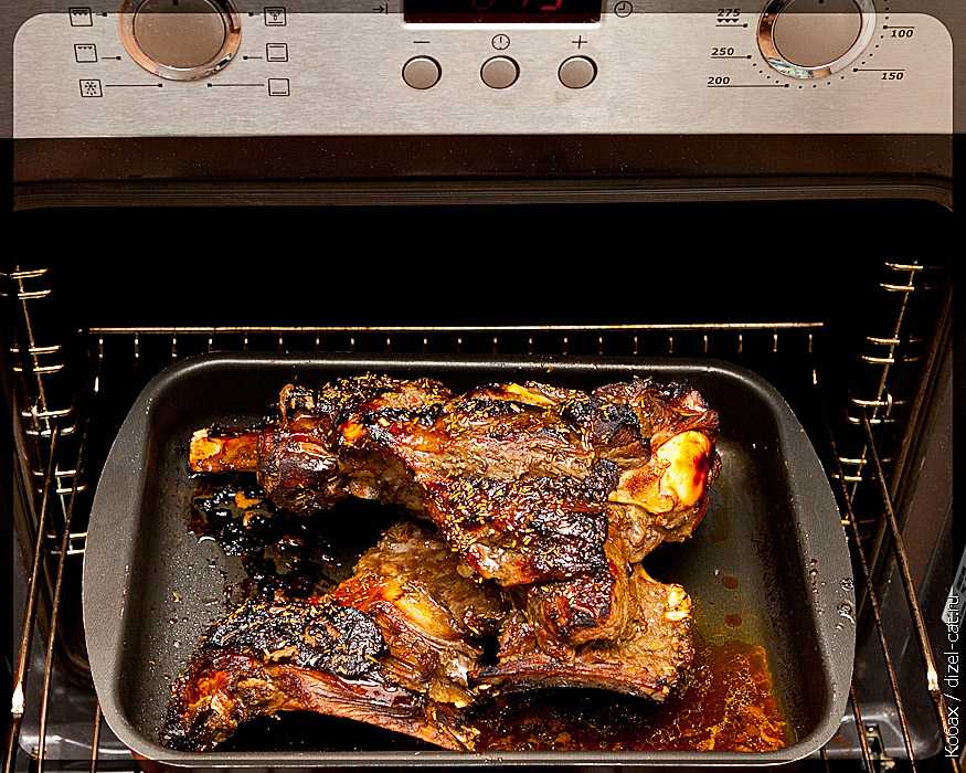 Сколько жарить мясо в духовке
