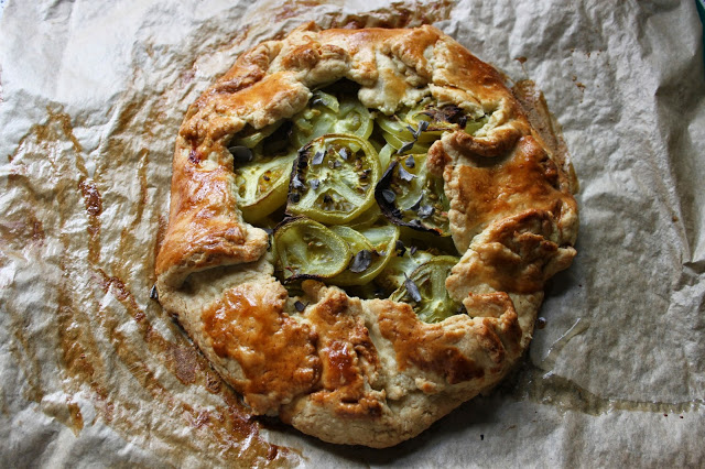 Green tomato galette recipe