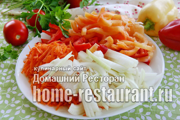 Салат из болгарского перца на зиму с морковью фото_1