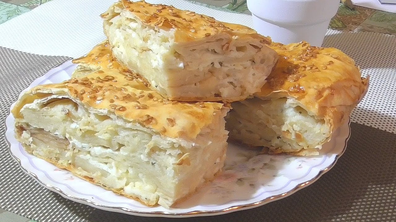 Сырный пирог из армянского лаваша