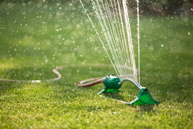Watering Your Lawn 3 inches of depth After Fertilization
