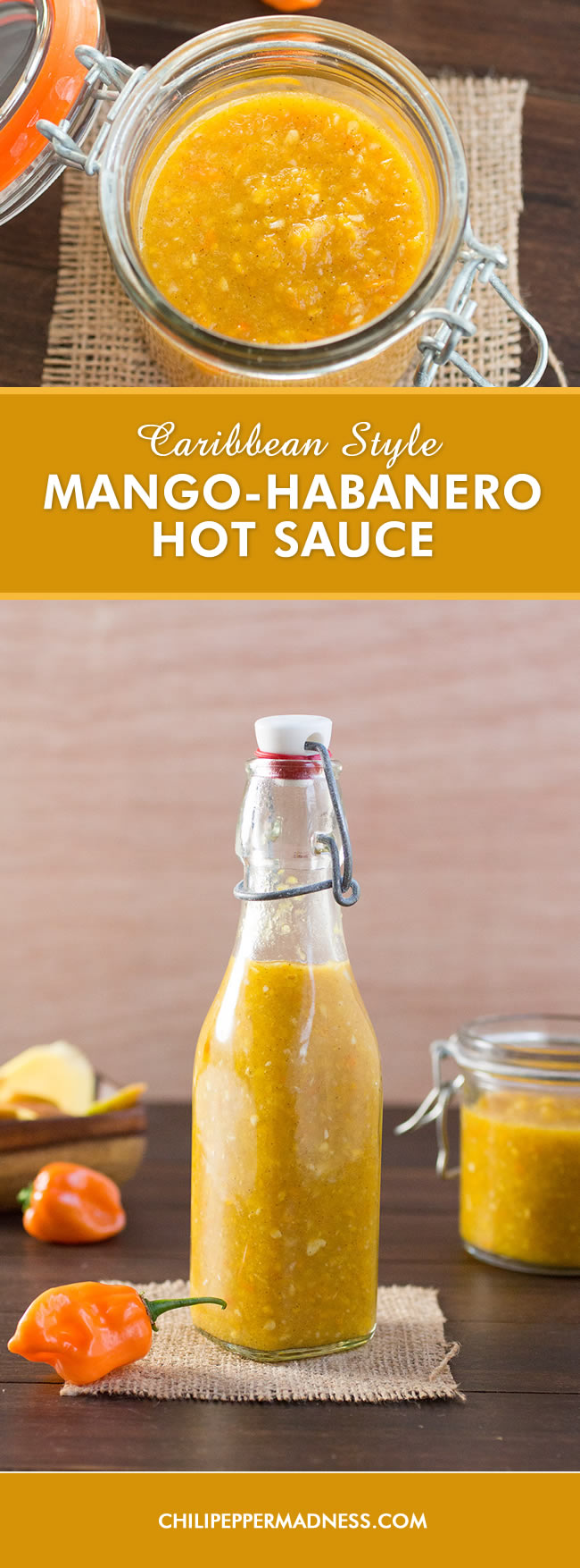 Caribbean-Style Mango-Habanero Hot Sauce - Recipe