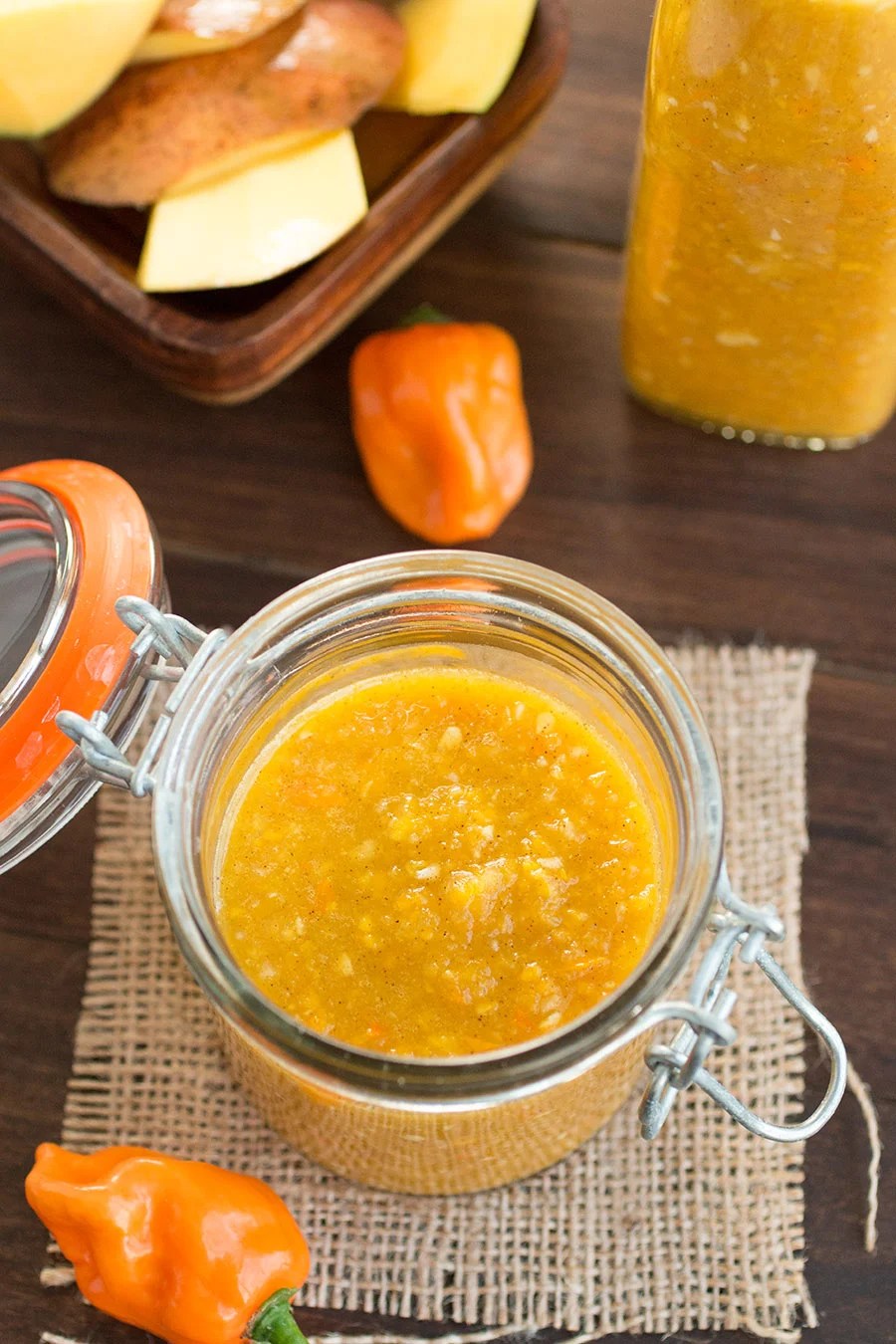 Caribbean Style Mango Habanero Hot Sauce Recipe3