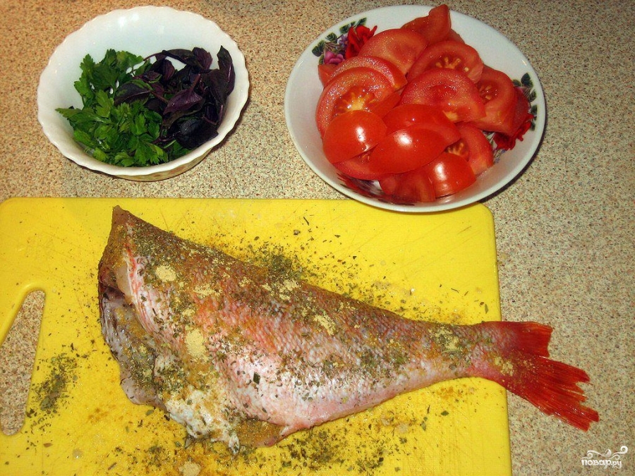 Рецепты морского окуня с фото пошагово
