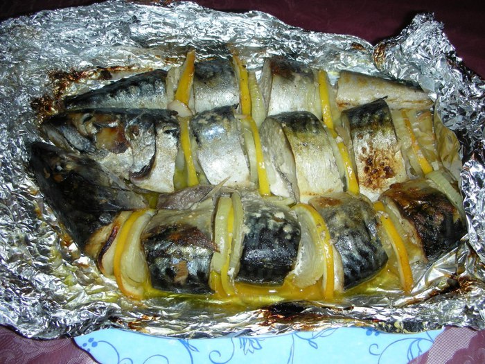 Рецепт рыба кусочками в фольге в духовке рецепт с фото