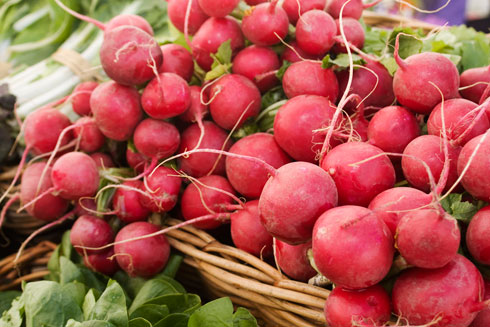 radishes