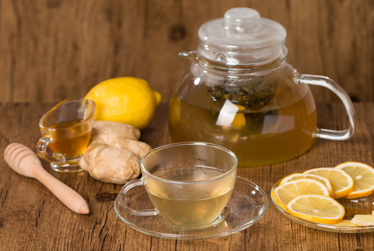 Имбирный чай рецепт с лимоном