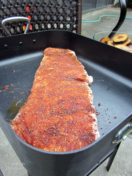 Summer cooking. Break out the charcoal grill for these smoked spare ribs bathed an an easy rib rub. 