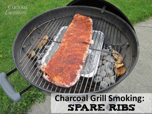 Summer cooking. Break out the charcoal grill for these smoked spare ribs bathed an an easy rib rub. 