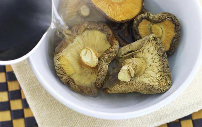 как готовить сушеные грибы 
